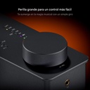 Fosi Audio SK02: DAC/AMP de Escritorio Vertical | ESS ES9038Q2M | 1100mW Potencia | Salida 4.4mm Balanceada | Óptica / USB-C