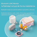 FiiO DISC: Reproductor Portátil Hi-Res Circular | Dual Flagship DAC | Salidas 4.4mm Balanceada & 3.5mm | Pantalla Táctil Redonda | Bluetooth 5.4 LDAC