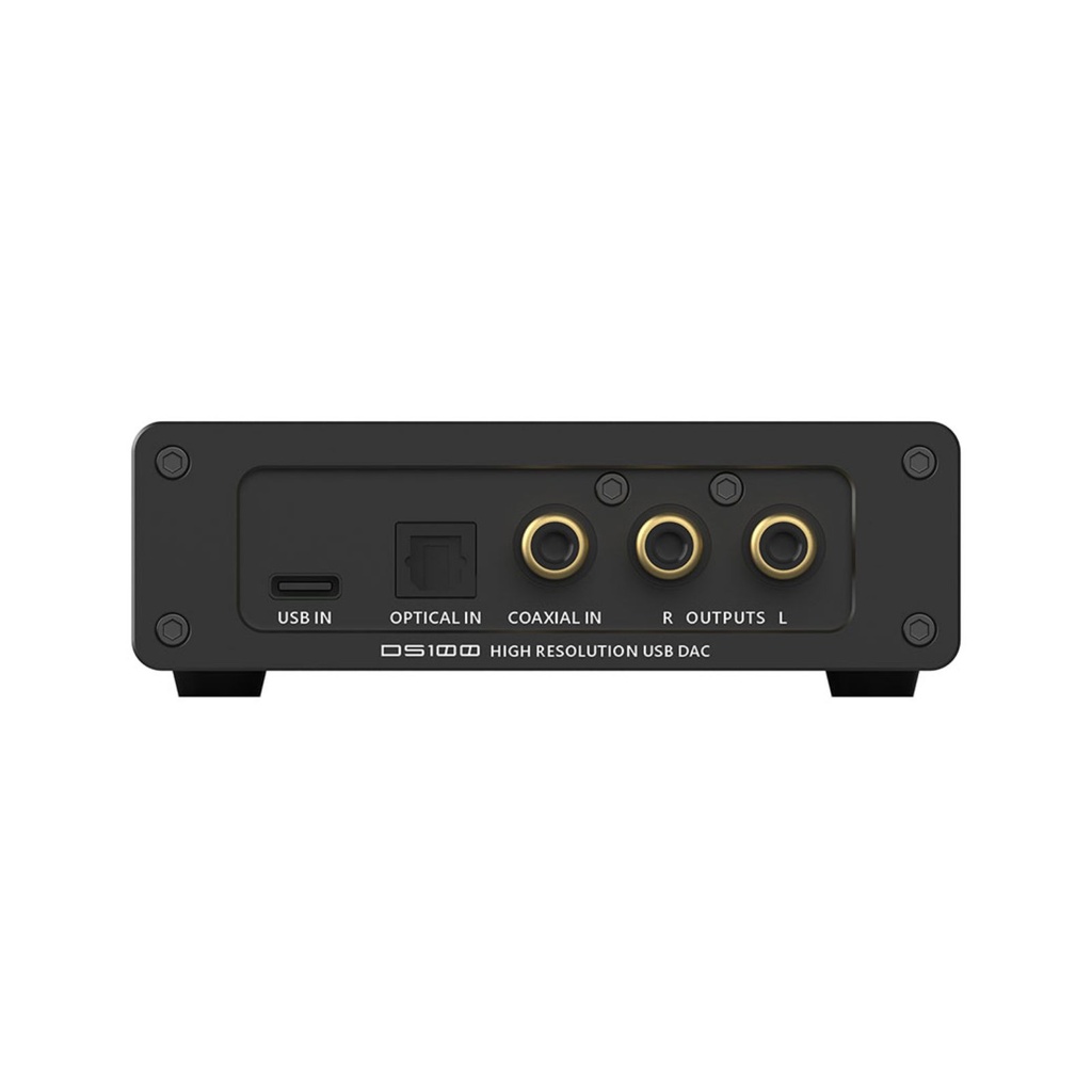 SMSL DS100: Mini DAC/AMP de Escritorio | Chip CS43131 | Salidas 4.4mm y 6.35mm | MQA y DSD256 | USB Plug & Play