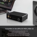 SMSL DS100: Mini DAC/AMP de Escritorio | Chip CS43131 | Salidas 4.4mm y 6.35mm | MQA y DSD256 | USB Plug & Play