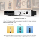 SMSL DO400: DAC/AMP Flagship de Escritorio | Chip ES9039MSPRO | MQA Completo | Salidas XLR y 4.4mm | Bluetooth LDAC | Entradas I2S y AES