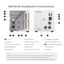SMSL DS200: Mini DAC/AMP de Escritorio | Dual CS43131 | Salidas 4.4mm y 3.5mm | Diseño Cyberpunk con Slider | MQA y Bluetooth 5.1