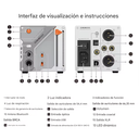 SMSL DS300: DAC/AMP de Escritorio | Diseño Cyberpunk | Chip ES9039Q2M | 1500mW | Salidas XLR y 4.4mm | Bluetooth 5.1 LDAC