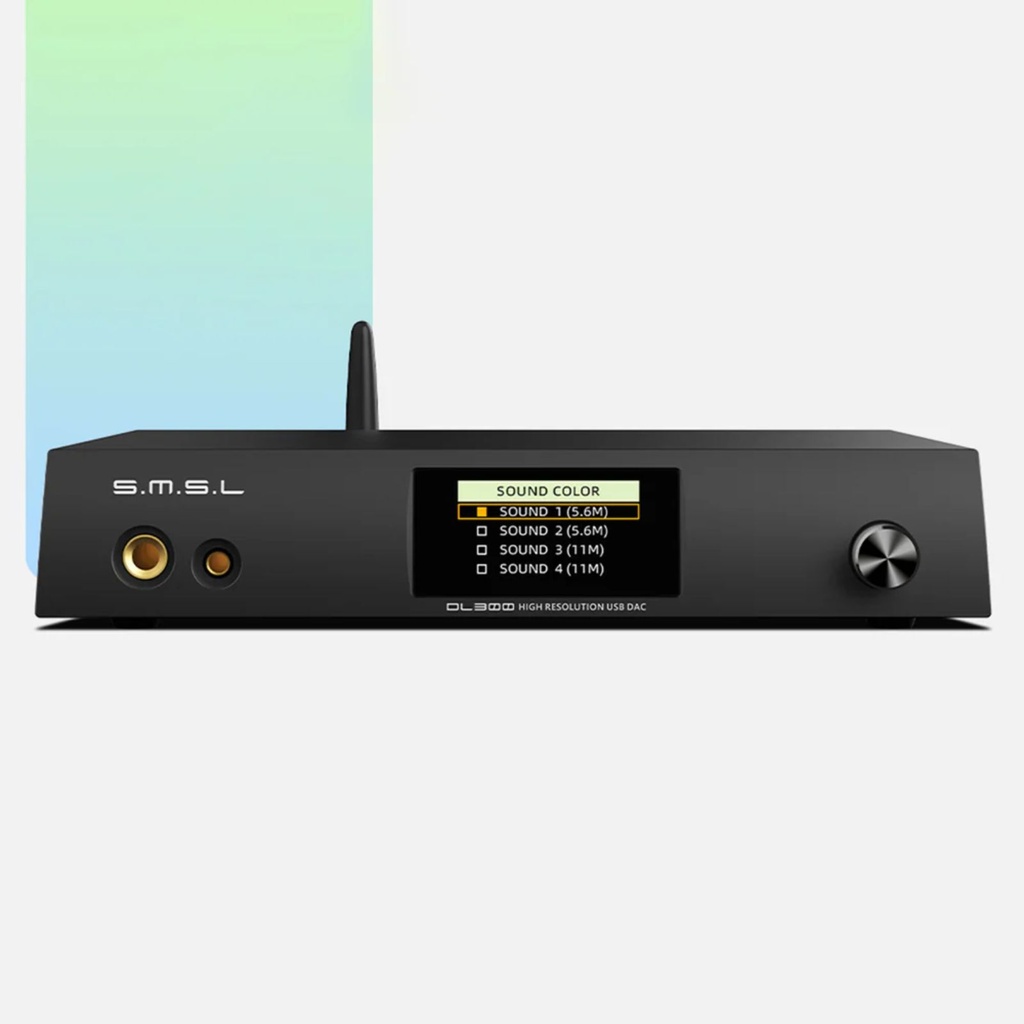 SMSL DL300: DAC/AMP Flagship de Escritorio | AK4191 + AK4499EX | 1000mW | Salidas XLR y 4.4mm | Entradas I2S y Bluetooth LDAC