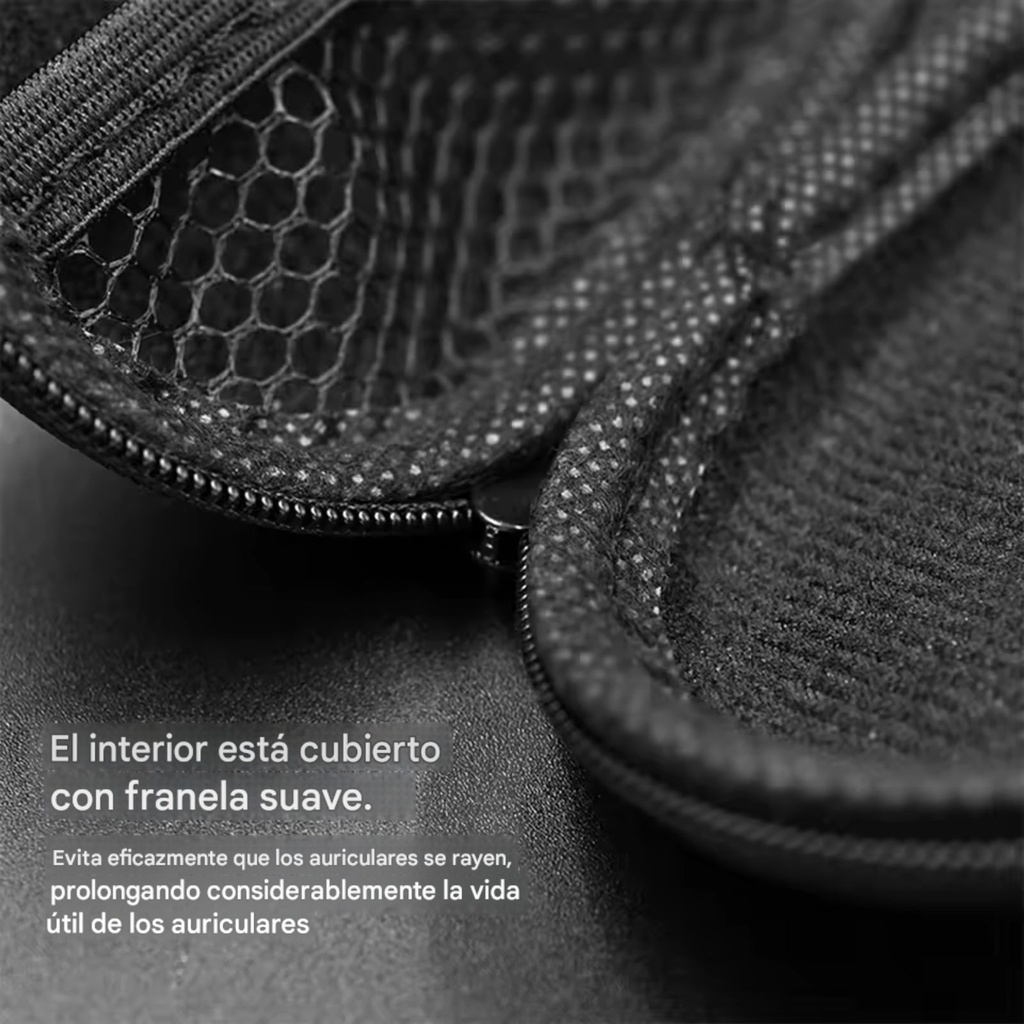 Estuche Portátil Rígido para Audífonos In-Ear KZ - Protección PU Premium