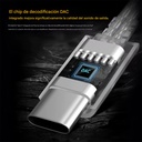 Cable KZ Tipo C con DAC | Cobre OFC Bañado en Plata