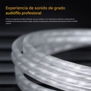 Cable KZ Tipo C con DAC | Cobre OFC Bañado en Plata