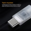Cable KZ Tipo C con DAC | Cobre OFC Bañado en Plata