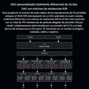 FiiO DM15: Reproductor de CD Portátil de Referencia | Salida Balanceada 4.4mm | Bluetooth LDAC y aptX HD