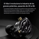 KZ Vibe X | IEM In-Ear Dual-Driver con Bajos Táctiles
