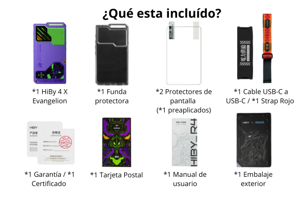 HiBy R4 X EVANGELION - Edición limitada