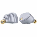 MOONDROP Aria 2 — IEM dinámico 1×DD · 0,78 mm 2-pin · cable con plugs 3,5 / 4,4 mm intercambiables.