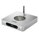 FiiO K13 R2R — DAC/AMP de escritorio fully balanced con tecnología R-2R de 24 bits · salidas balanceadas y single-ended · entradas USB, óptica, coaxial, I²S.