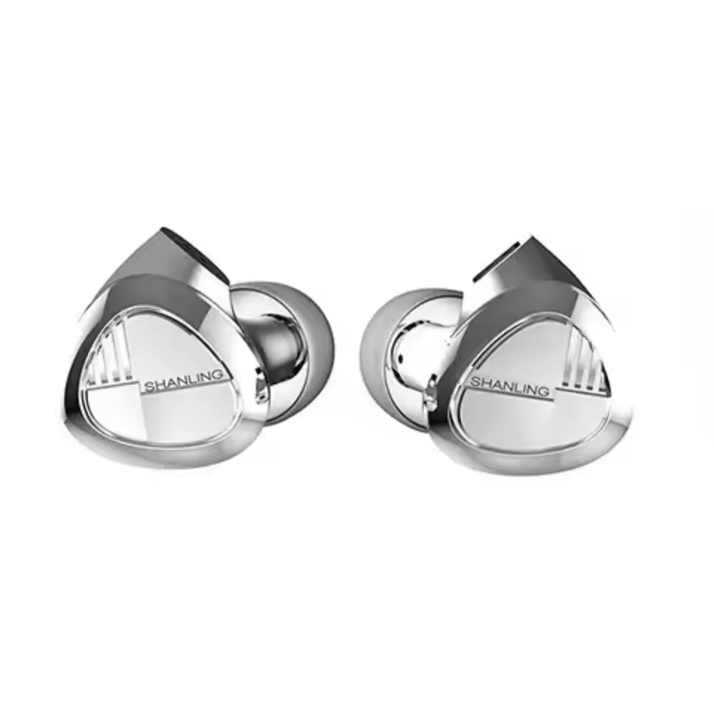 Shanling SONO — IEM híbrido 2 Dynamic Drivers (coaxial) + 1 Balanced Armature · conector 0,78 mm 2-pin · jack 3,5 mm SE.