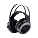 Kiwi Ears Altruva — over-ear abierto con driver dinámico de 50 mm, 32 Ω, 98 dB ±3 dB, 20–40 kHz, cable 3 m con plug 3,5 mm + adaptador 6,35 mm.