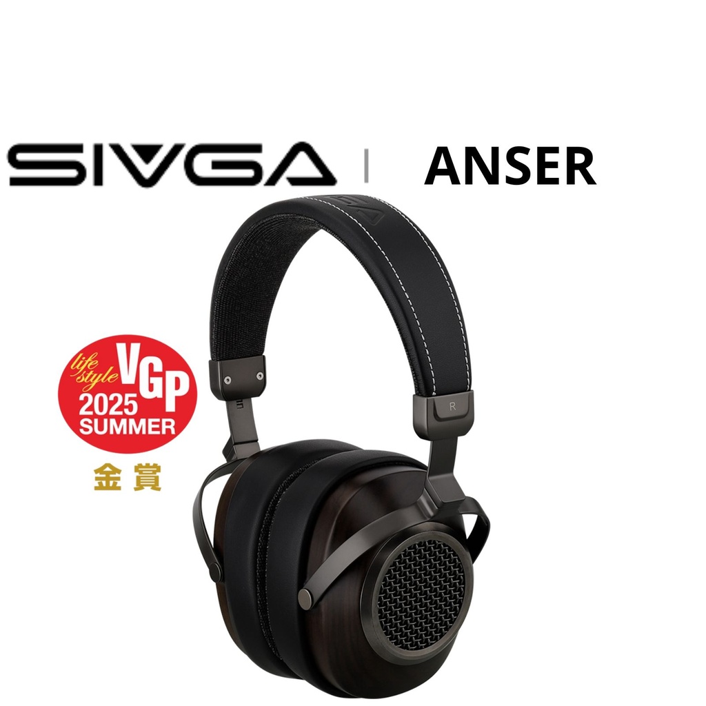 SIVGA Anser – audífonos open-back de madera (50 mm)