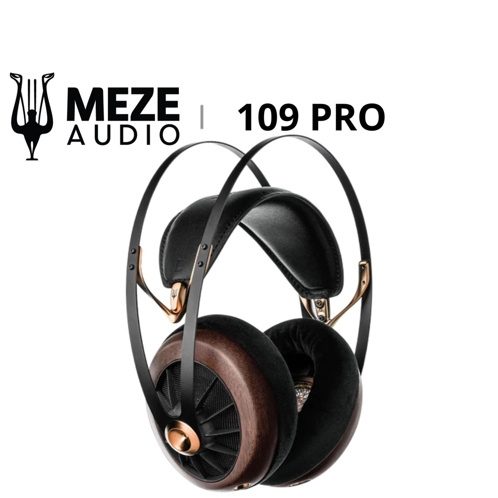 Meze 109 Pro – audífonos open-back 50 mm (nogal)
