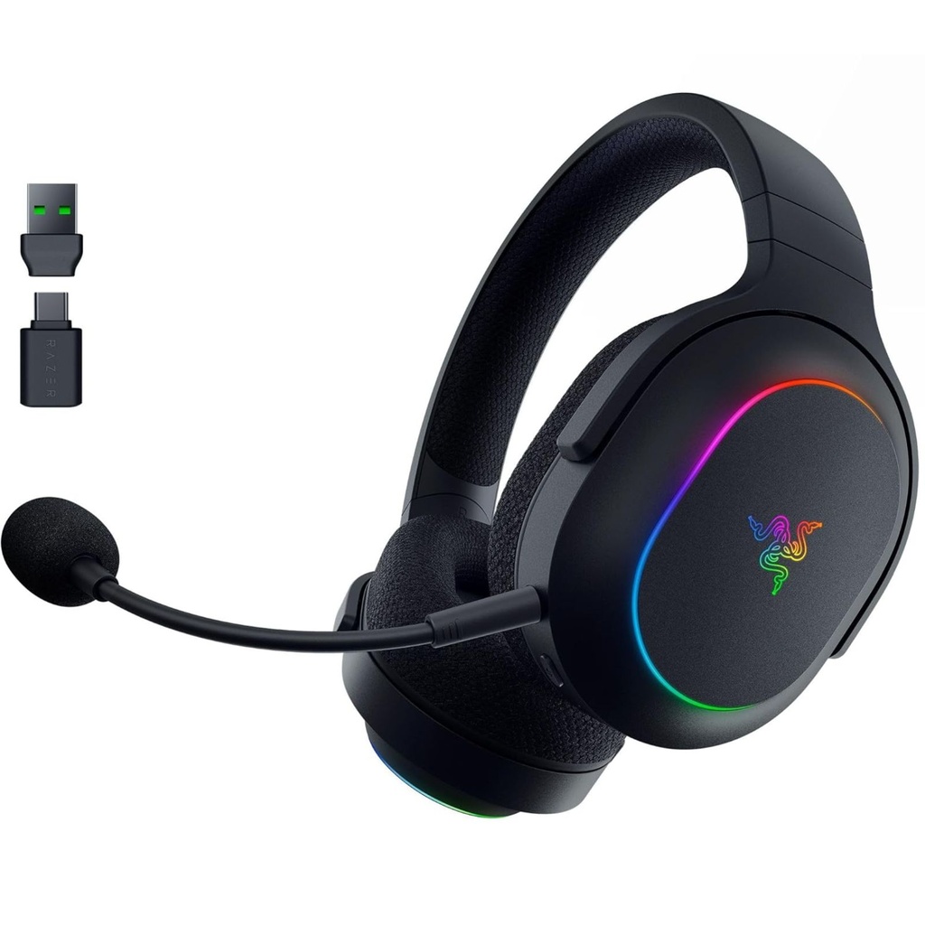 Razer Barracuda X Chroma – Wireless RGB Gaming Headset.
