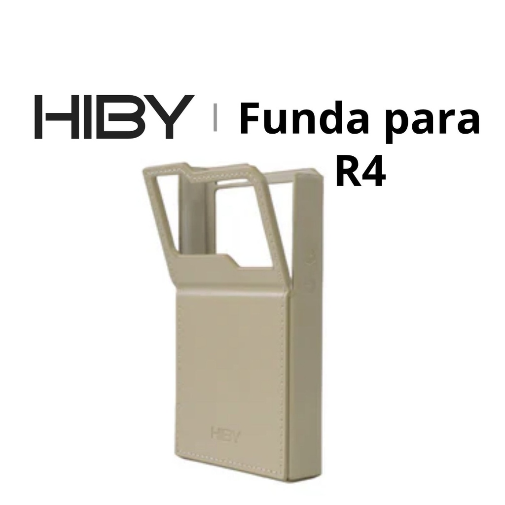 Funda cuero premium para HiBy R4
