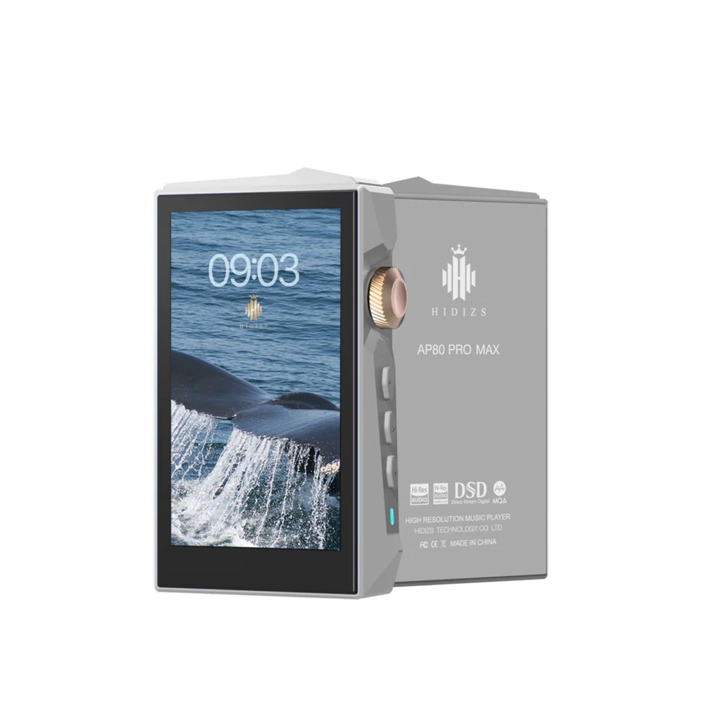 HIDIZS AP80 PRO MAX | Reproductor de Audio Portátil Hi-Res con Dual DAC CS43131 y MQA