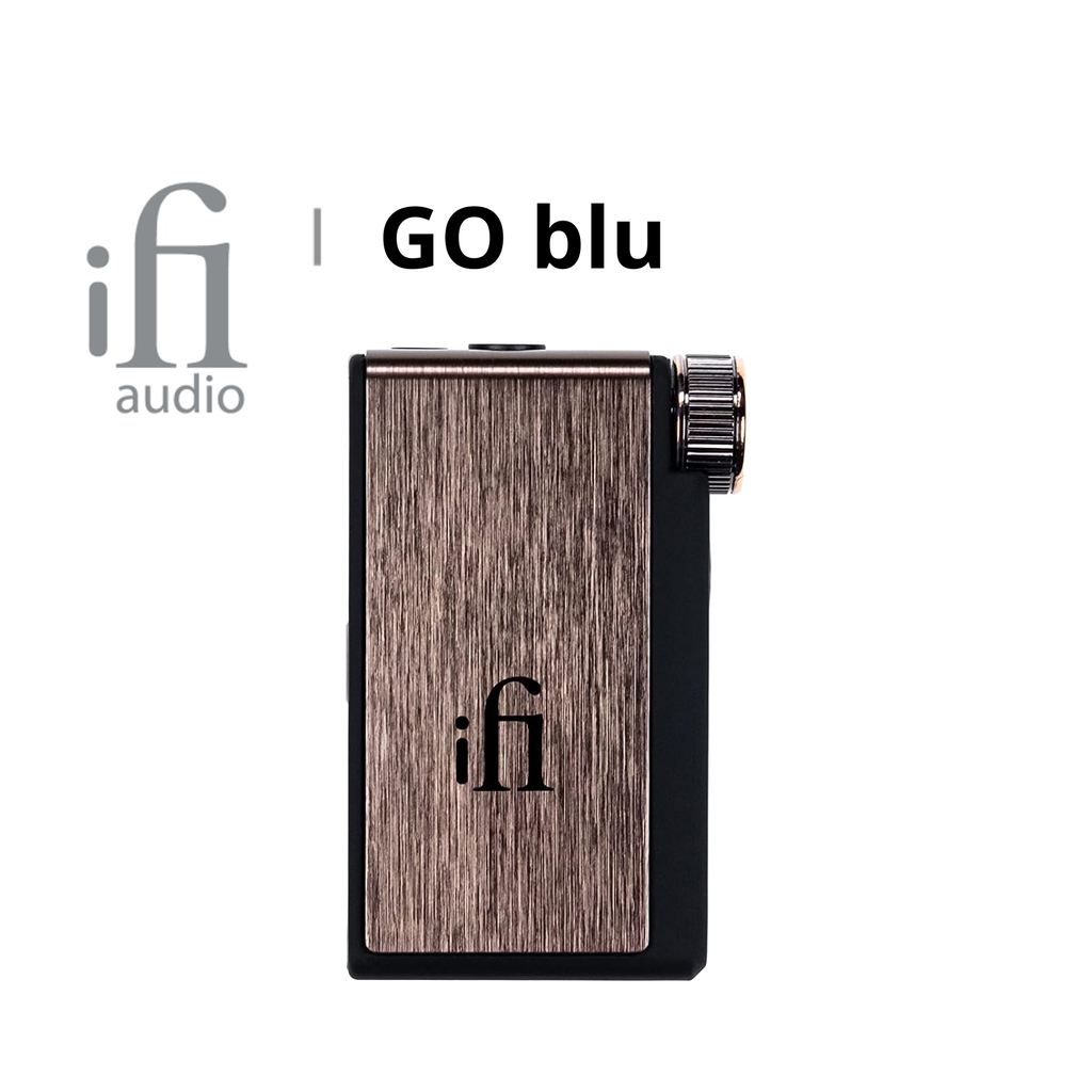 iFi GO blu: DAC/Amp Bluetooth Balanceado | HD Bluetooth 5.1 | Salida 4.4mm | Tecnologías XBass y XSpace