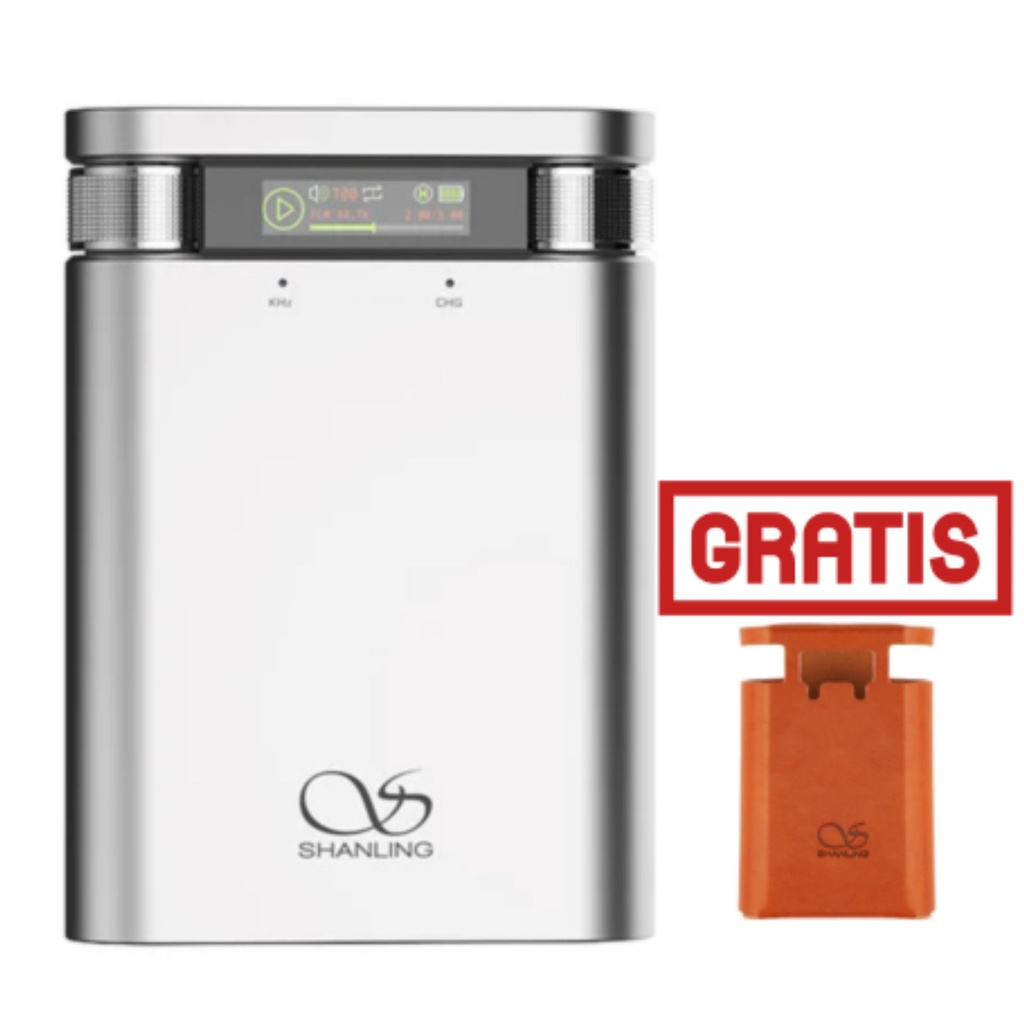 SHANLING H2: DAC/Amp Portátil y Reproductor Local | Chip CS43198 | Salida Balanceada 4.4mm | Control Remoto vía App