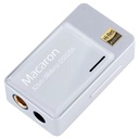 iBasso Jr. Macaron: Mini DAC/AMP Balanceado | Dual CS43131 | 3.5mm & 4.4mm | Bajo Consumo | Diseño Aluminio y Vidrio | Hi-Res DSD256