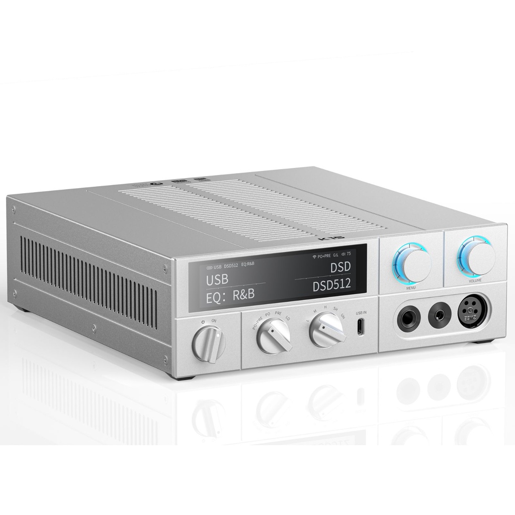 FiiO K15: Streamer & DAC/AMP de Escritorio | Dual AK4497S | 3000mW Clase A/B | Pantalla Táctil 4" | Roon Ready / AirPlay 2 | Bluetooth LDAC | PEQ 10-Bandas