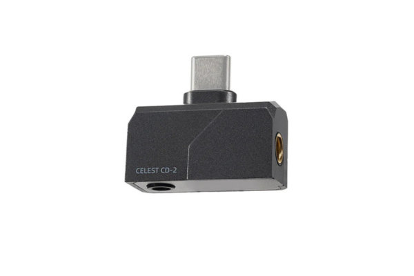 Kinera Celest CD-2: Dongle DAC/AMP USB-C a 3.5mm & 4,4 mm | Audio Hi-Res 32-bit/384kHz | Chasis de Aleación de Zinc | Plug & Play | Sonido Cristalino