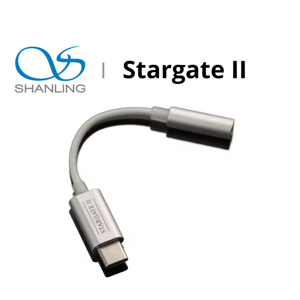 TANCHJIM Stargate II: DAC/AMP USB-C Hi-Res | Chip CS43131 | 8-Band PEQ & DSP | 4.3g Ultra-Ligero | Soporte Micrófono HD
