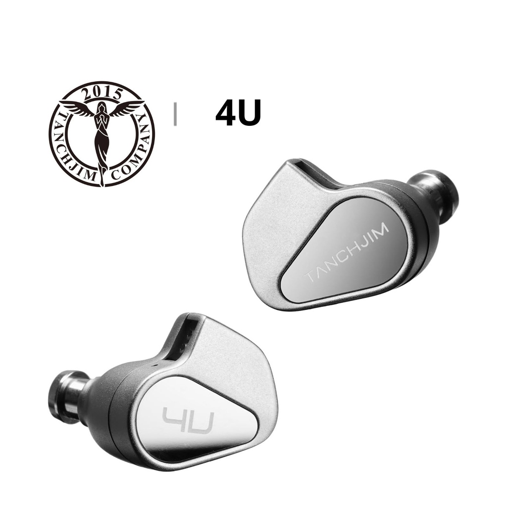 TANCHJIM 4U – IEM dinámico DMT-4 Ultra (cámara dual) con filtro ajustable 4 niveles, cable 2-pin 0.78 mm y jack 3,5 mm.