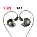 TRN TA3 — IEM híbrido 2DD + 1BA Knowles (cable 2-pin, plugs 2,5 / 3,5 / 4,4 mm)