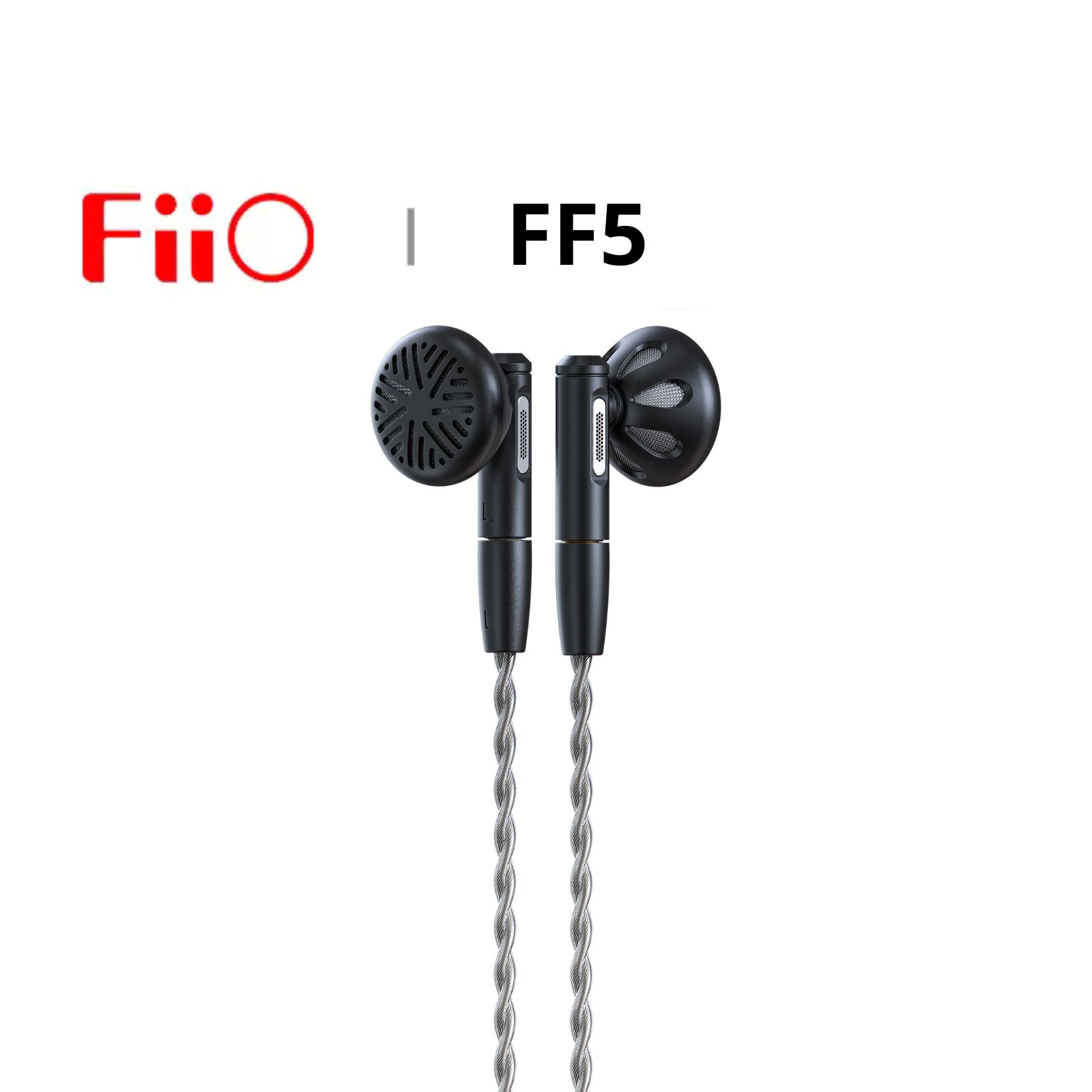 FiiO FF5 | Earbuds 14,2 mm (MMCX, 3,5/4,4 mm, diafragma carbono)