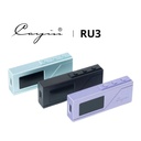 Cayin RU3: Dongle DAC/AMP Flagship | ESS ES9069Q | 560mW Potencia Balanceada | Pantalla IPS LCD 0.96" | Hi-Res 768kHz DSD512 | Arquitectura RISC-V