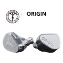TANCHJIM ORIGIN — IEM single Dynamic Driver 10 mm (DMT5 dual-magnetic, doble cavidad) · carcasa metálica · conector 0,78 mm 2-pin · cable 3,5 mm SE.